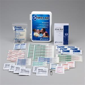 52 Piece All-Purpose First Aid Kit, Plastic