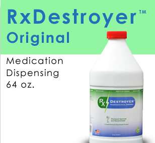RX Destroyer Drug Disposal 4-64OZ