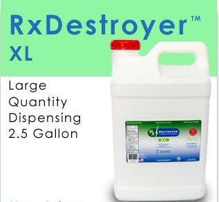 RX Destroyer Drug Disposal (2) 2.5 GAL