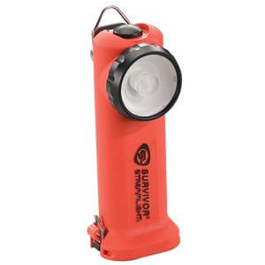 Streamlight® Survivor® LED Class 1 Division 1 Flashlight (Alkaline Model) Non-Rechargeable Orange
