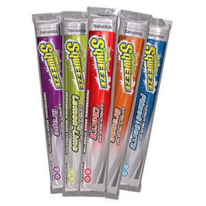 frozen electrolyte popsicles in various flavors