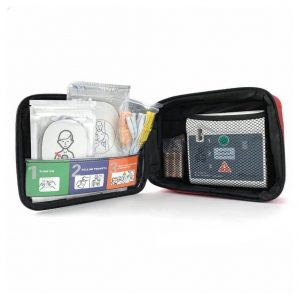 AED Trainer kit with case and pads