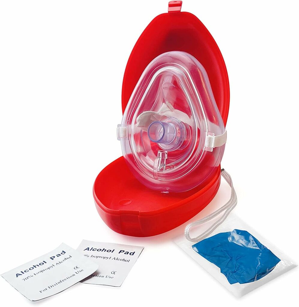CPR Rescue Pocket Mask Kit Square One Medical