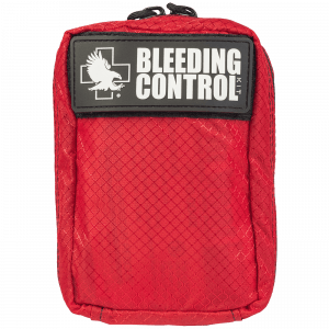Front of closed bleeding control kit