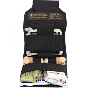 Front, open view of Lumbar First Aid Kit